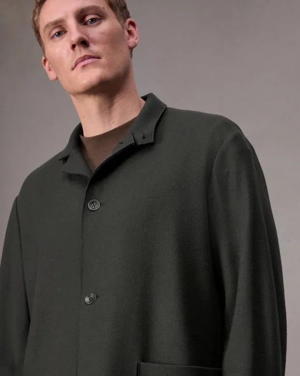 Men Blazers Rag and Bone Gramercy Wool Blazer Forest Green