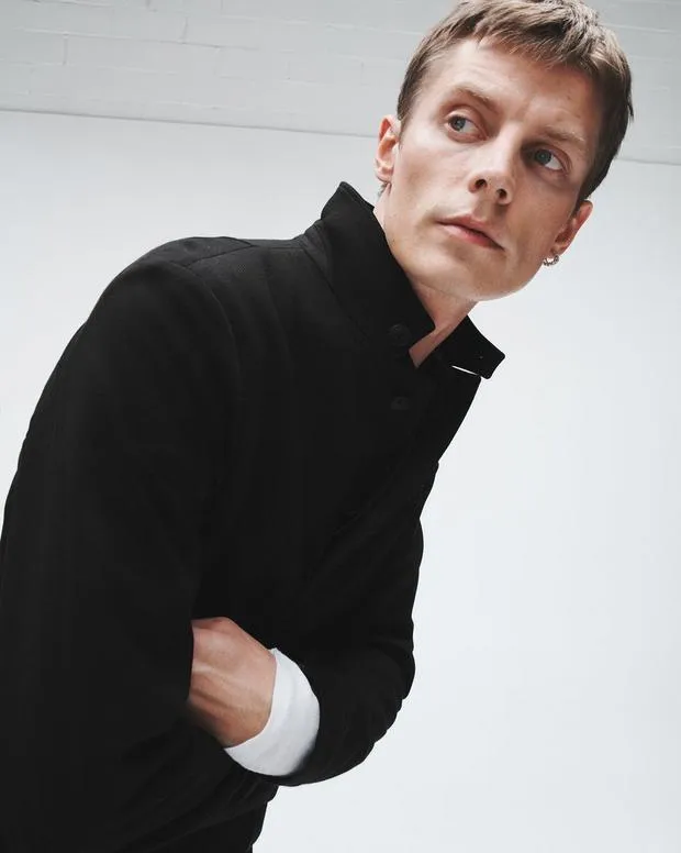 Men Blazers Rag and Bone Prospect Wool Blazer Black