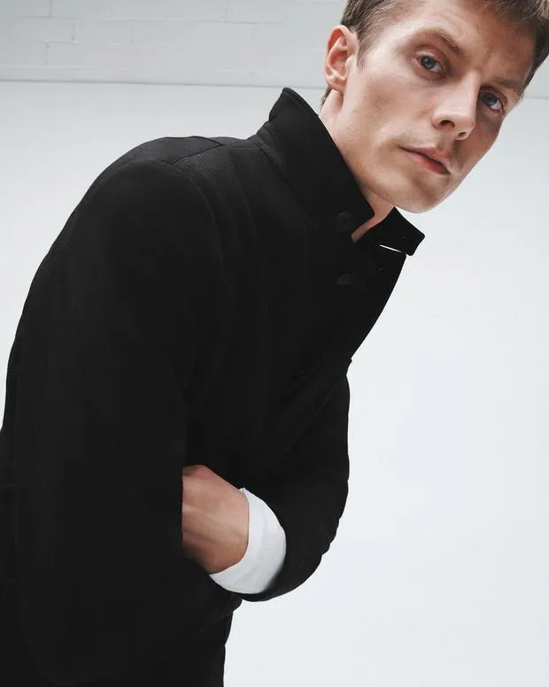 Men Blazers Rag and Bone Prospect Wool Blazer Black