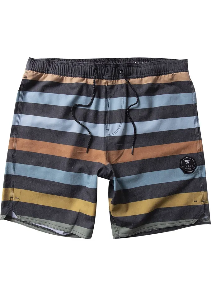 Men Boardshorts Vissla Parallels 1758243 Ecolastic Phantom