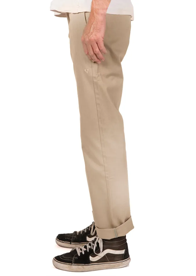 Men Border Twill Pant 8211 Modern Fit Khaki Pants and Denim Vissla