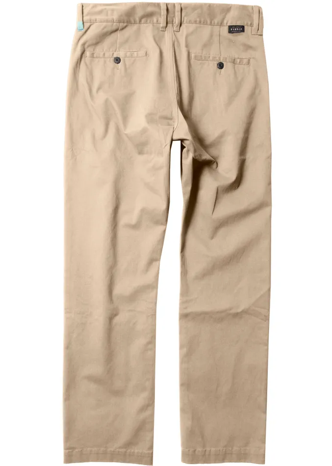 Men Border Twill Pant 8211 Modern Fit Khaki Pants and Denim Vissla