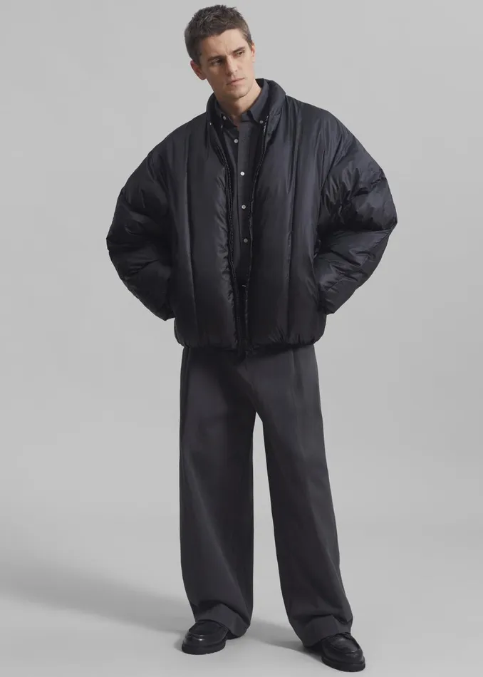 Men Brandon Trousers 8211 Charcoal The Frankie Shop Bottoms