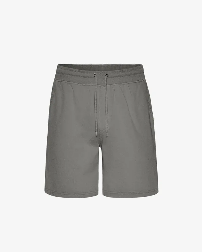 Men Classic Organic Sweatshorts Storm Grey Colorful Standard Shorts