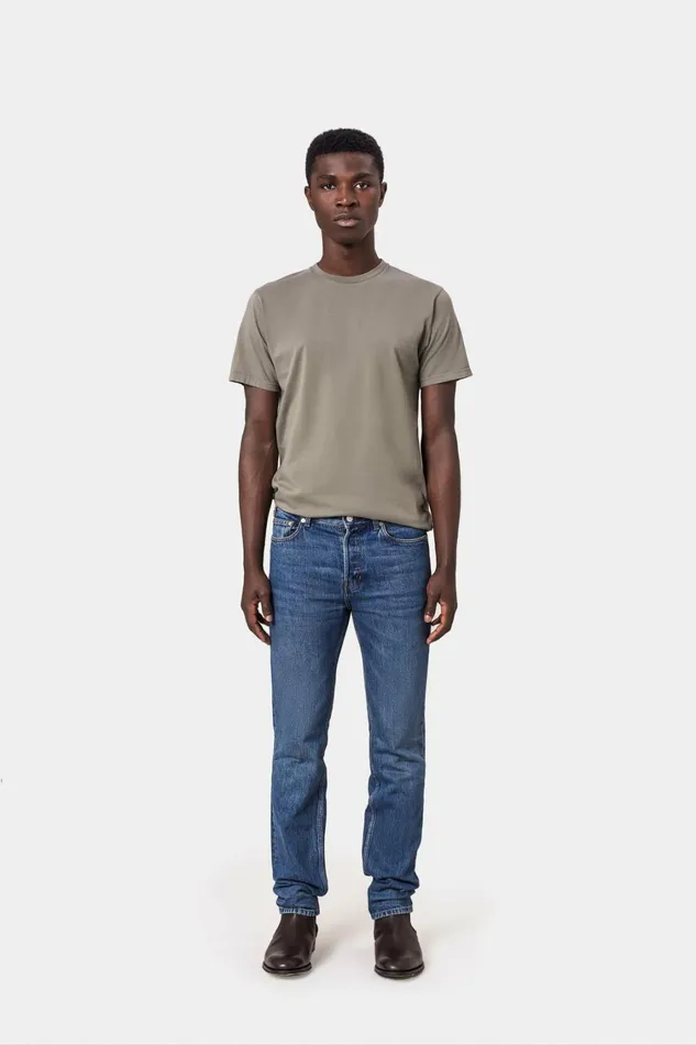 Men Classic Organic Tee Dusty Olive Colorful Standard TShirts
