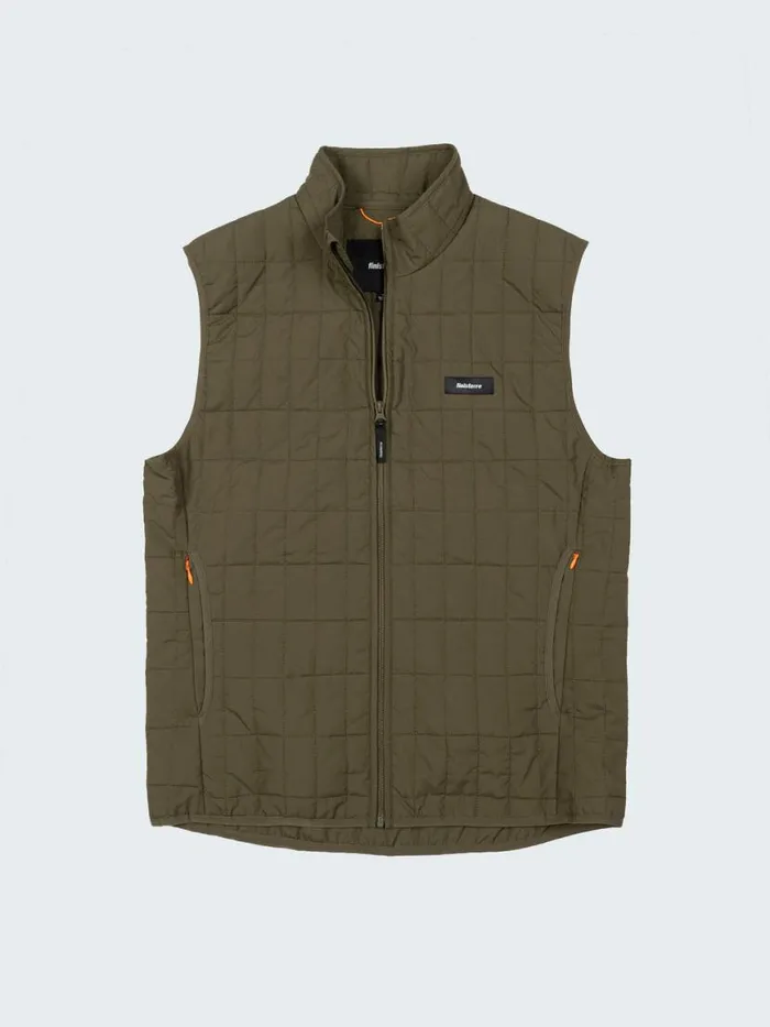 Men Firecrest Gilet Olive Finisterre Jackets Coats and Gilets