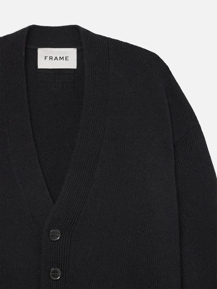 Men FRAME Sweaters and Hoodies Rib Cardigan Men FRAME Sweaters and Hoodies Rib Cardigan