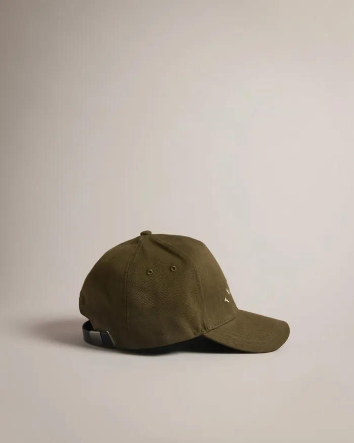 Men FRREDDI 8211 Branded Cap Khaki Ted Baker Hats and Caps Men FRREDDI 8211 Branded Cap Khaki Ted Baker Hats and Caps