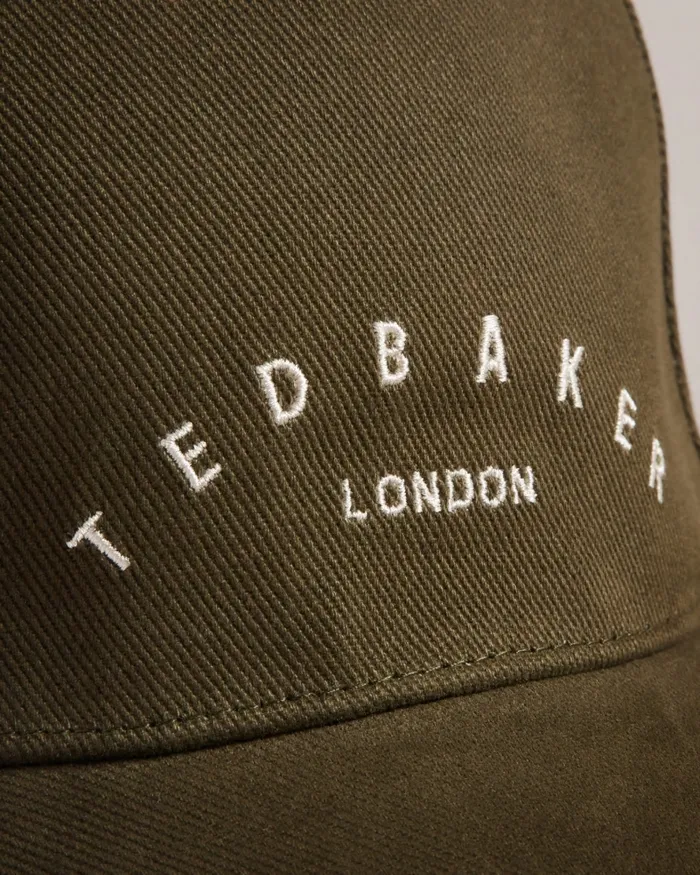 Men FRREDDI 8211 Branded Cap Khaki Ted Baker Hats and Caps Men FRREDDI 8211 Branded Cap Khaki Ted Baker Hats and Caps