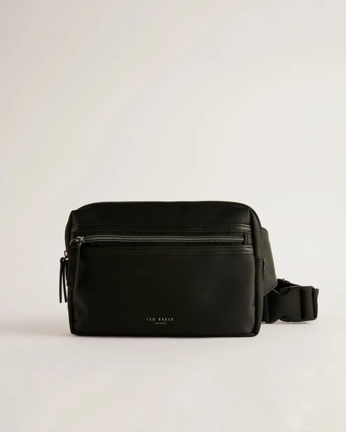 Men HANWELL 8211 Nylon Belt Bag Black Ted Baker Cross Body Bags