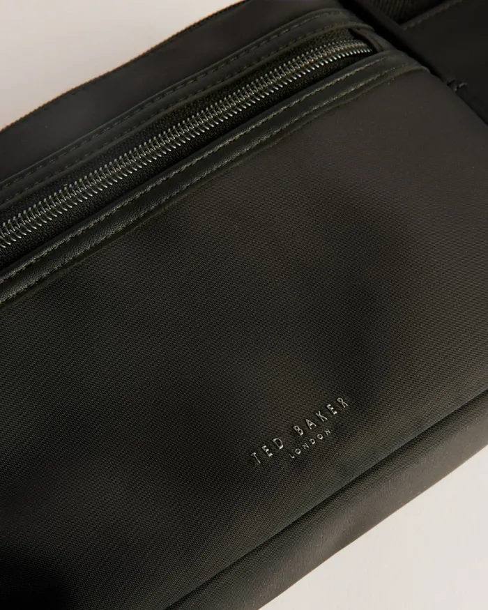 Men HANWELL 8211 Nylon Belt Bag Black Ted Baker Cross Body Bags