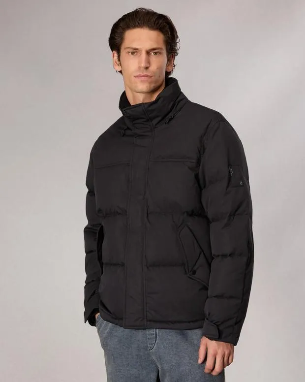 Men Jackets and Coats Rag and Bone Bubble Down Jacket Jet Black