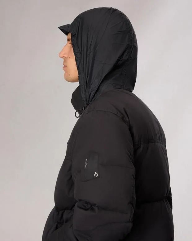 Men Jackets and Coats Rag and Bone Bubble Down Jacket Jet Black
