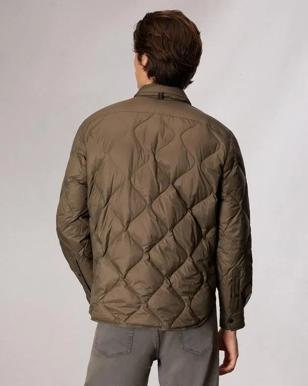 Men Jackets and Coats Rag and Bone Dane Down Shirt Jacket Gravel