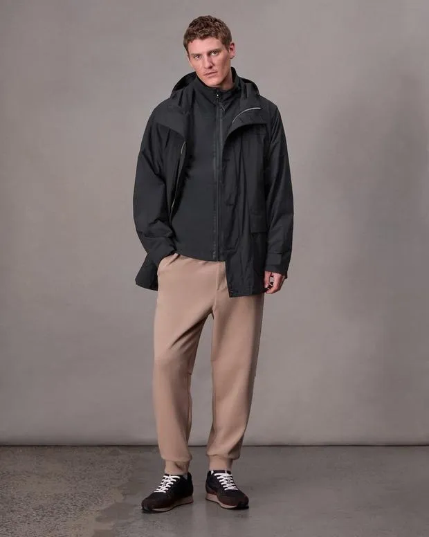 Men Jackets and Coats Rag and Bone Pursuit Pace Jacket Black
