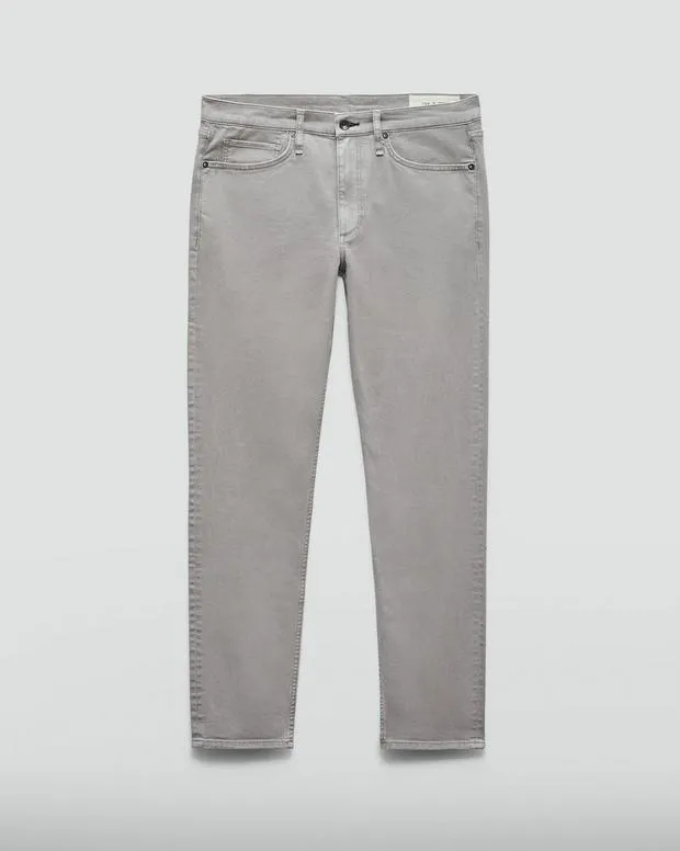 Men Jeans Rag and Bone Fit 2 Slim Fit Jean Aero Stretch Denim Grey