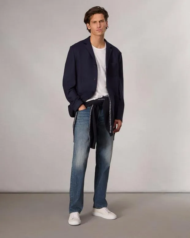 Men Jeans Rag and Bone Fit 4 Straight Fit Jean Authentic Stretch Denim Damian