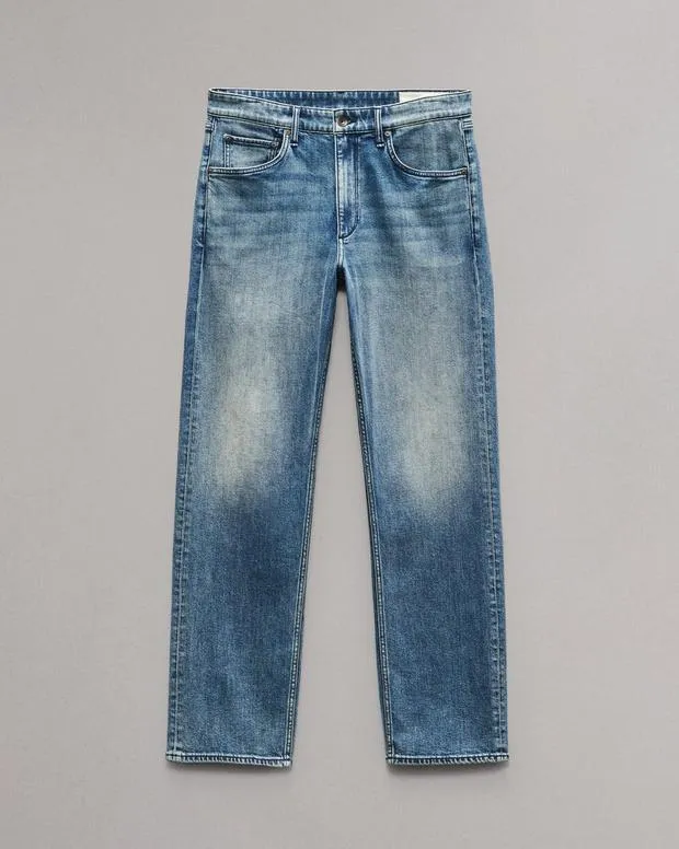 Men Jeans Rag and Bone Fit 4 Straight Fit Jean Authentic Stretch Denim Damian