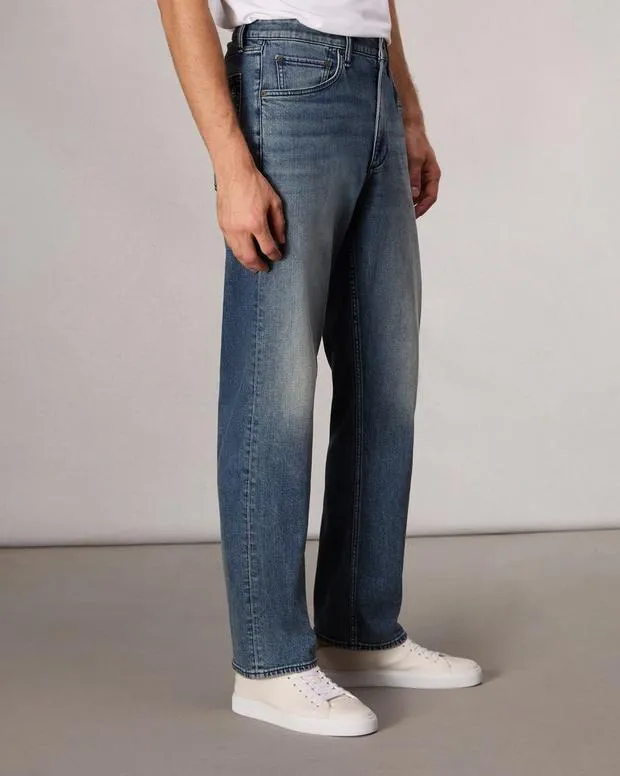 Men Jeans Rag and Bone Fit 4 Straight Fit Jean Authentic Stretch Denim Damian
