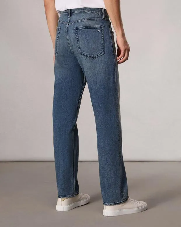 Men Jeans Rag and Bone Fit 4 Straight Fit Jean Authentic Stretch Denim Damian