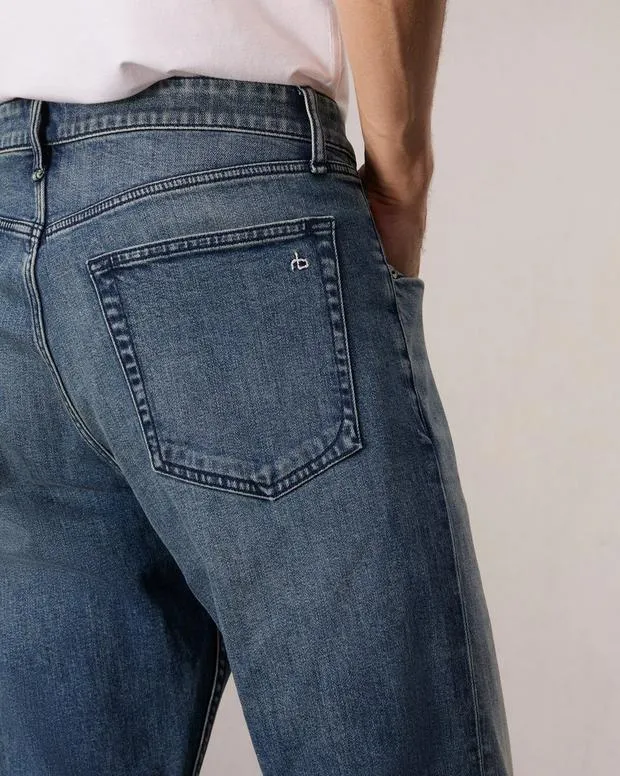 Men Jeans Rag and Bone Fit 4 Straight Fit Jean Authentic Stretch Denim Damian