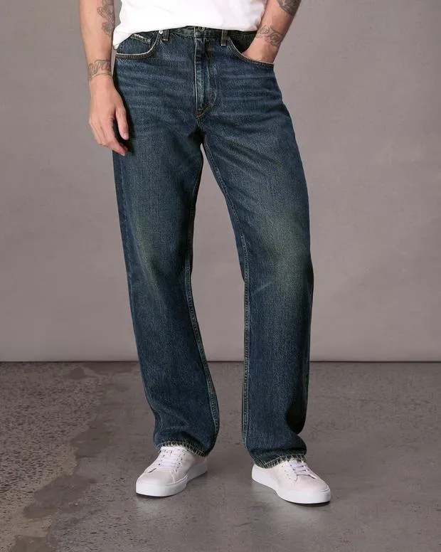 Men Jeans Rag and Bone Fit 4 Straight Fit Jean Lightweight Rigid Denim Raph