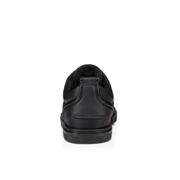 Men Jimmy Sneakers 8211 Calf Leather And Nappa Leather 8211 Black Christian Louboutin Sneakers