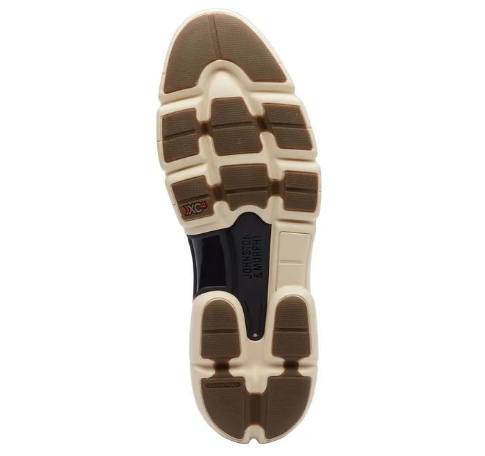 Men Johnston and Murphy XC4 Tanner Plain Toe Tan Full Grain Shoes