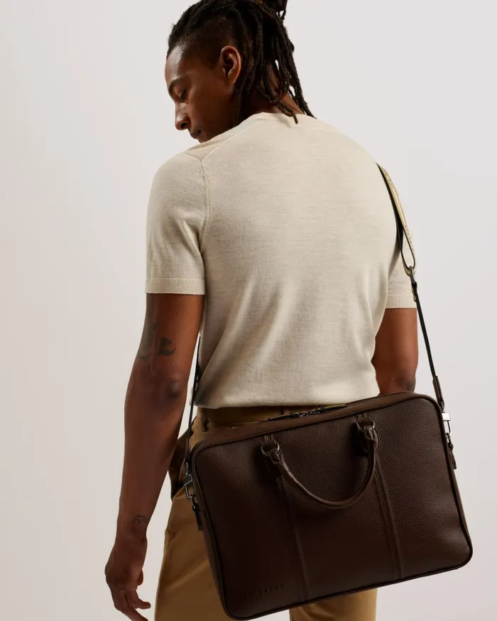 Men KADEN 8211 Faux Leather Document Bag Brownchocolate Ted Baker Cross Body Bags Men KADEN 8211 Faux Leather Document Bag Brownchocolate Ted Baker Cross Body Bags