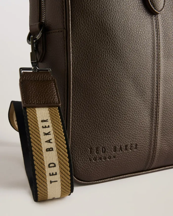 Men KADEN 8211 Faux Leather Document Bag Brownchocolate Ted Baker Cross Body Bags Men KADEN 8211 Faux Leather Document Bag Brownchocolate Ted Baker Cross Body Bags