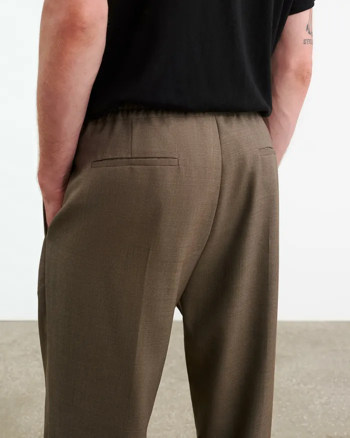 Men LAWRENCE PANT Taupe Grey Pants and Shorts Nili Lotan