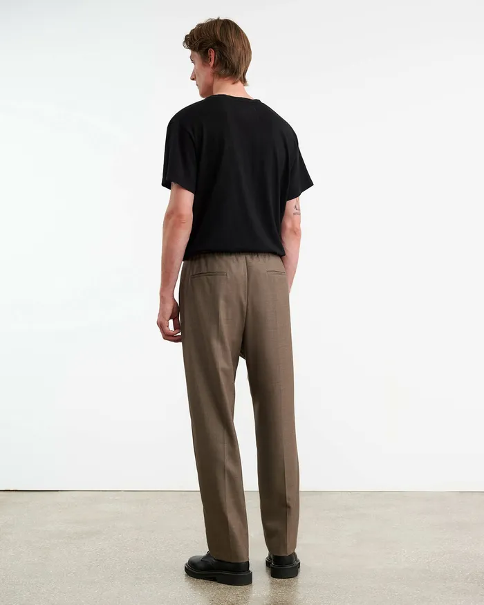 Men LAWRENCE PANT Taupe Grey Pants and Shorts Nili Lotan