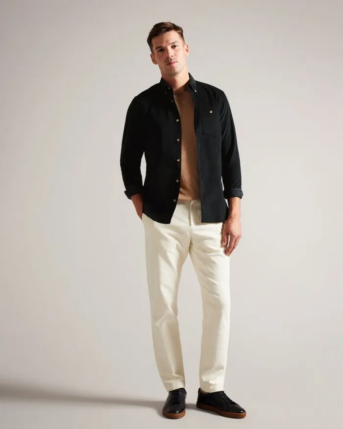 Men LECCO 8211 Long Sleeve Shirt Dark Navy Ted Baker Shirts Men LECCO 8211 Long Sleeve Shirt Dark Navy Ted Baker Shirts