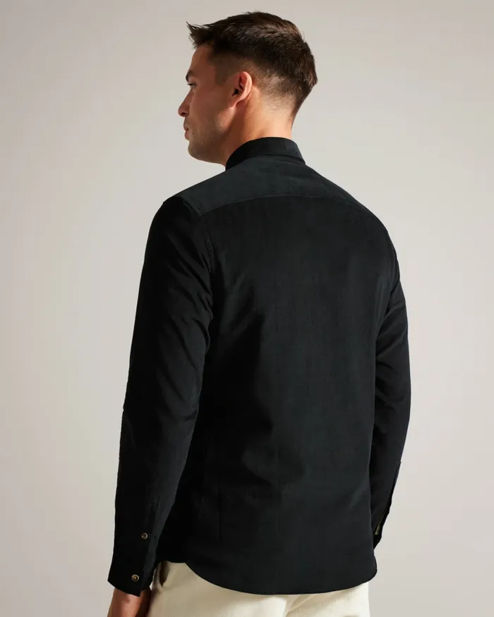 Men LECCO 8211 Long Sleeve Shirt Dark Navy Ted Baker Shirts Men LECCO 8211 Long Sleeve Shirt Dark Navy Ted Baker Shirts