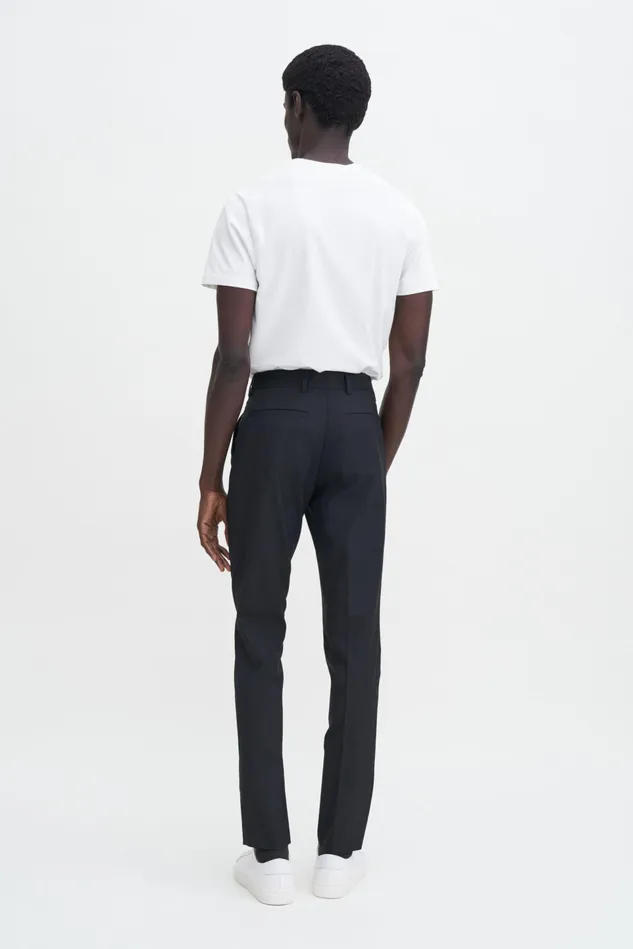 Men Liam Wool Trousers Black Filippa K Trousers