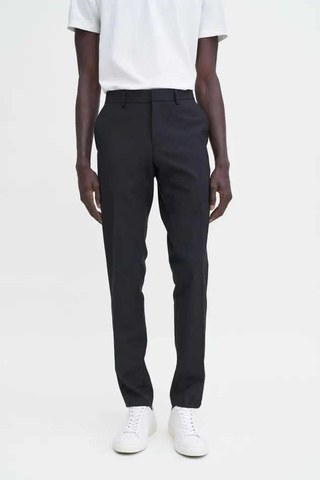 Men Liam Wool Trousers Black Filippa K Trousers