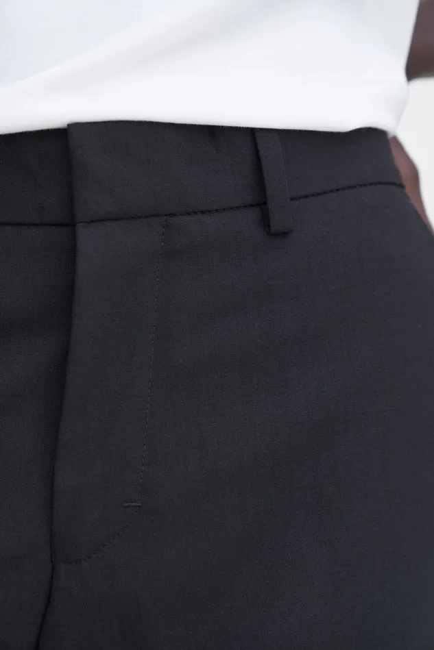 Men Liam Wool Trousers Black Filippa K Trousers