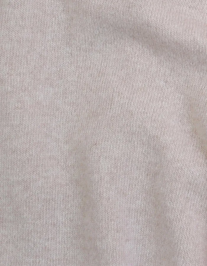 Men Light Merino Wool Crew Ivory White Colorful Standard Knit Sweaters