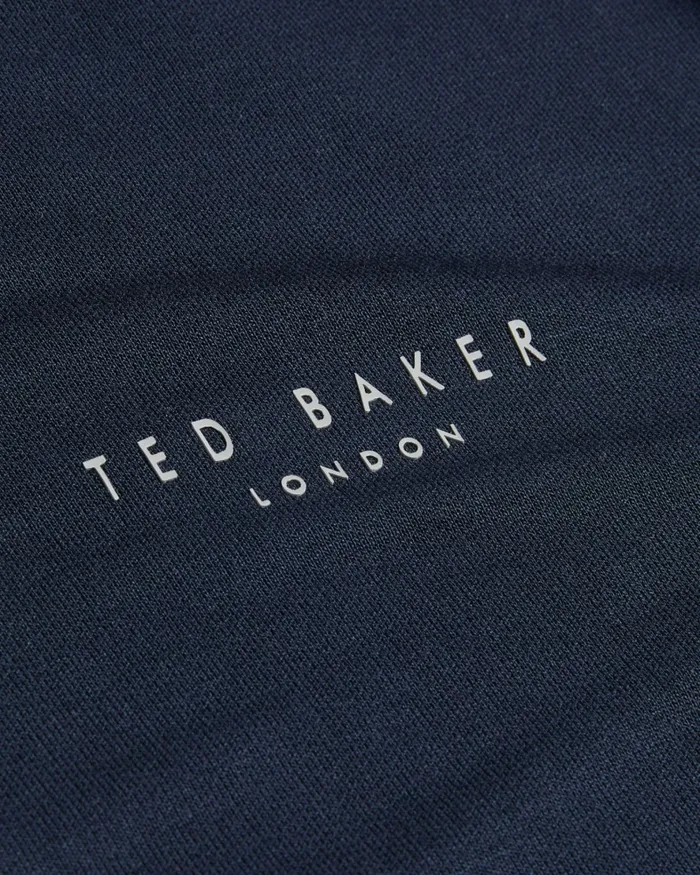 Men LONGO 8211 Solid Cotton Long Sleeve Top Navy Ted Baker Tops Men LONGO 8211 Solid Cotton Long Sleeve Top Navy Ted Baker Tops