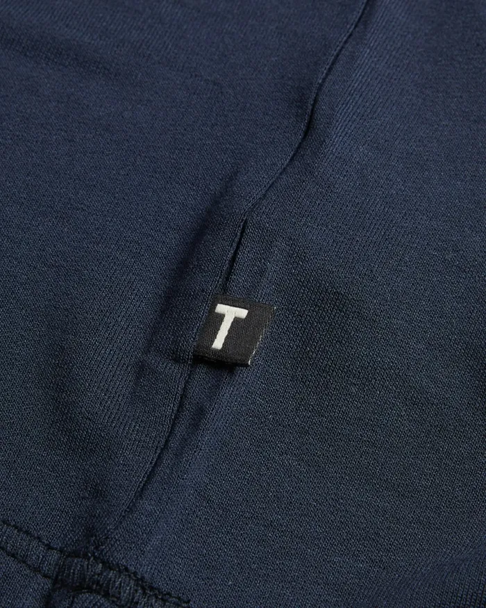 Men LONGO 8211 Solid Cotton Long Sleeve Top Navy Ted Baker Tops Men LONGO 8211 Solid Cotton Long Sleeve Top Navy Ted Baker Tops