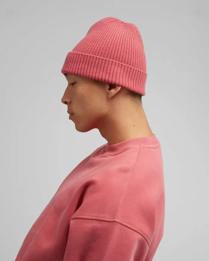 Men Merino Wool Beanie Soft Lavender Colorful Standard Beanies