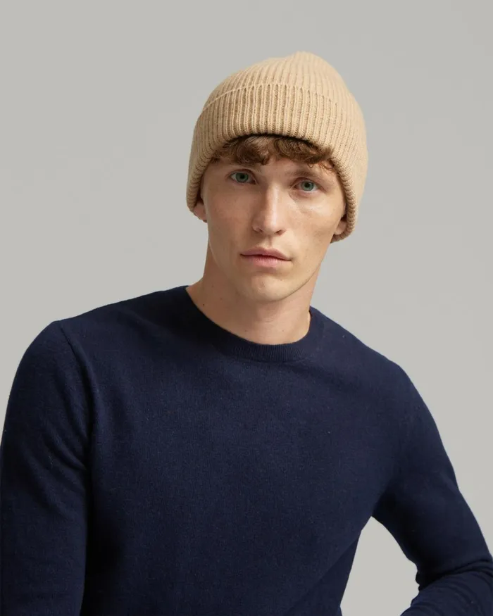 Men Merino Wool Beanie Soft Lavender Colorful Standard Beanies