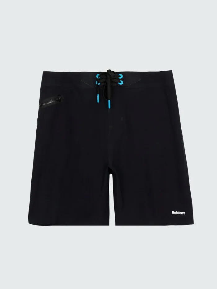 Men Merlin Board Shorts Black Finisterre Shorts