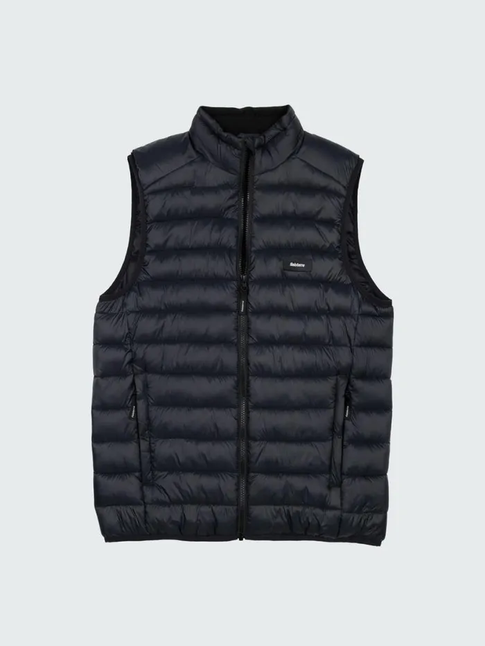 Men Nimbus Insulated Gilet Black Finisterre Jackets Coats and Gilets