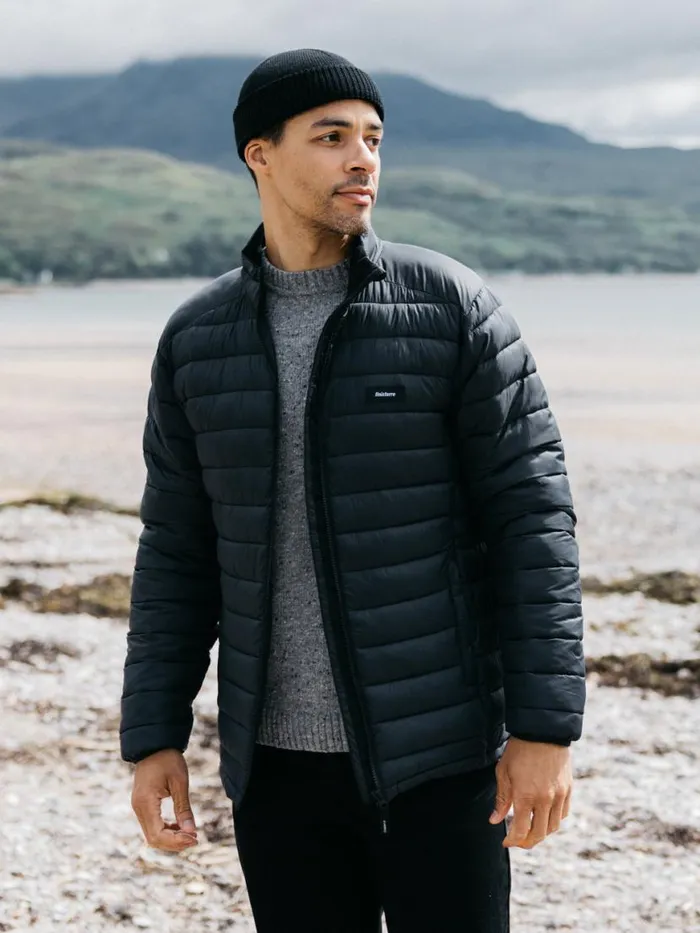 Men Nimbus Insulated Jacket Black Finisterre Jackets Coats and Gilets