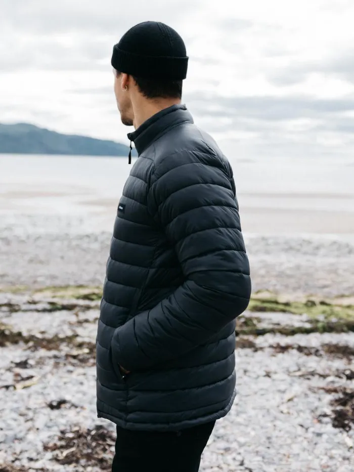 Men Nimbus Insulated Jacket Black Finisterre Jackets Coats and Gilets