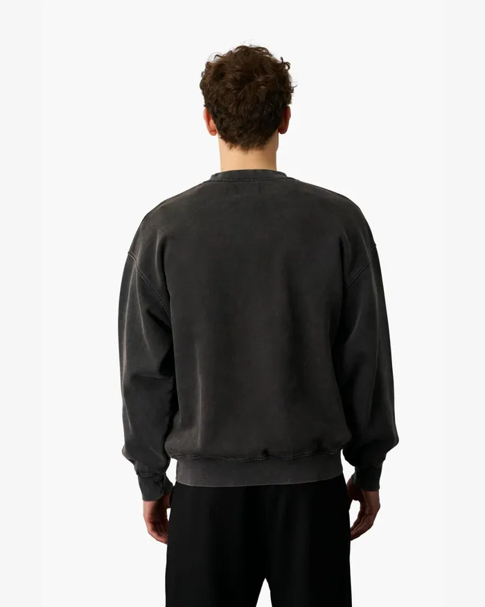 Men Organic Oversized Crew Sahara Camel Colorful Standard Crewneck Sweatshirts