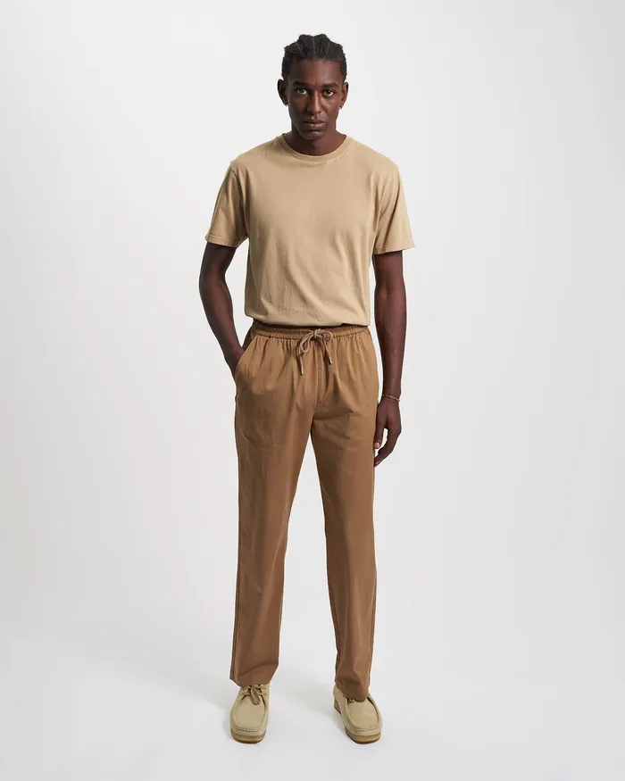 Men Organic Twill Pants 8211 Steel Blue Pants Colorfulstandard