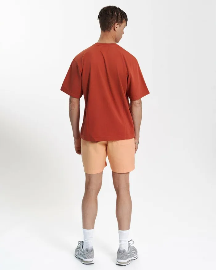 Men Oversized Organic TShirt Lava Grey Colorful Standard TShirts