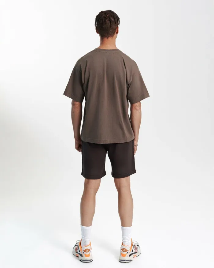 Men Oversized Organic TShirt Snow Melange Colorful Standard TShirts